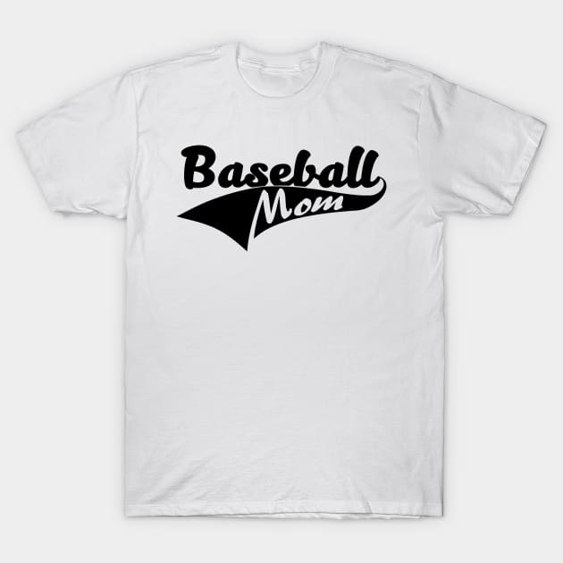 'Baseball Mom' Sweet Baseball Mother Gift T-Shirt by ourwackyhome